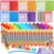 Crtiin 148 Pack Game Cards and Dot Daubers Set Includes 100 Bingo Cards and 48 Dot Markers Supplies Calling Card Set for Kids Preschool Children, Large Groups, Family Gathering Activity, Game Night
