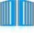Crtiin 24 Pieces Reading Guide Strips Overlay Guide Strips for Kids Colored Overlays Bookmarks Line Trackers for Kids Dyslexia Reading Strips Student Tools(Blue)