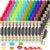 Crtiin 72 Pack Washable Dot Markers Bulk Mixed Colors Set of 0.4 oz Bingo Daubers Washable Art Markers in 12 Colors Paint Craft Kit for Toddler Art Crafts Painting Coloring Classroom Bingo Supplies
