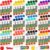 Crtiin 96 Pack Mixed Colors Set of Washable Dot Markers 0.5 oz Bingo Daubers Bulk Washable Art Markers in 24 Colors Paint Craft Kit for Art and Crafts Painting Coloring Bingo Supplies