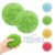 Crunchy Bread Squishy Stress Ball, 2026 New Ice Skin Fidget Sensory Toy, Waxberry Moldable Crunchy Stress Balls, Slushy Squeeze Ball for Stress Relief (2pcs Green)