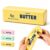 Crunchy Butter Squishy ASMR Bead Filled Realistic Food Stress Ball (Blue)