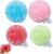Crunchy Ice Skin Squishy Stress Ball, Sensory Fidget Squeeze Toy, Non‑Sticky Slow Rising Squishies for Anxiety & Stress Relief,4-Pack, Multi‑Color