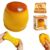 Crunchy Mango Squishy, Squishys Crunchy Changing Squishy Soft Slow Rising Sensory Fidget Chameleon Mango Stress Ball Desk Decor Party Favor Gifts for Adults (Pudding)