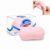 Crunchy Soap Squishy Toy, Slow Rising Squeeze Stress Ball, Soft Sensory Fidget Toy for Adults and Teens, Fun Stocking Stuffer, Party Favor and Gift(Pink)