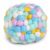 Crunchy Squishy, Bead Stress Ball with Satisfying Color, Bead Squishy for Desk Display and Sensory Engagement, in Vibrant Multicolor