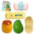 Crunchy Squishy Stress Ball, 5 Pack Asmr Bead Filled Squishies (5 Pack)