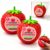 Crunchy Strawberry Squishy, Non-reverting Design，2PCS