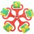 Cryfokt Sponge Roller Stamp Set, 5 Pcs EVA Paint Rollers for Kids