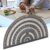 Cryfokt Stainless Steel Protractor Angle Measuring Tool with Marking Dial