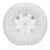 Cryfokt Wall Mounted Round Clock 11.81in PU Leather Artistic Decor
