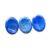 Crystal Ornaments 3pcs Natural Polished Lapis Lazuli Thumb Stone Crystal Seven Chakra Reiki Palm Worry Meditation Beautiful Ornaments