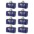 Cryster 8-Pack Heavy-Duty Clear Moving Bags – Extra Large Storage Bags with Strong Handles & Double Zippers, Totes for Storage and Packing
