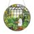 CRZMODE Ghost Diamond Art Hanging Kit for Adults, Ghost Pendant Diamonds Painting Art Kit, Special Crystal Diamond Art Painting Pendant Ornament, Craft Gift for Women Home Window Decor