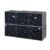 CSGJMYGS Constellations And Stars PatternFoldable Storage Bins, 6-Pack