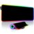 CSL – RGB Gaming Mouse Pad Icon Red – 31.5 x 12 inches – XXL Extended Large LED Mouse Mat – 7 Multi Colour and 4 Effect Modes – Non Slip Rubber Base – Mice Mat for MacBook Roccat Razer PC – wipeable