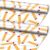 Ctosree 2 Roll Lined Pencils Bulletin Board Paper 4x12ft/1.2×3.6m Non Woven Bulletin Background Wallpaper Fade Resistant Board Roll Decoration for Arts Crafts Office School Classroom(White Yellow)
