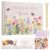 Ctosree Wedding Guest Book Letters to the Bride with Pens Photo Corner Sticker Wildflowers Embroidered Fabric Photo Album, Linen Cover Guestbook Wedding Reception Bridal Shower for Guest Sign