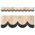 CTP Core Decor Dotted Scallops on Wood EZ Border, Bulletin Board Border Top Classroom Decorating Accents (Creative Teaching Press 10980)