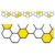 CTP Honeycomb EZ Border for Classrooms Bulletin Board Border for Classroom (Creative Teaching Press 10676)
