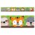 CTP Jungle Friends EZ Border, Bulletin Board Border Top Classroom Decorating Accents (Creative Teaching Press 10983)