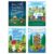CTP Woodland Friends Inspire U 4-Poster Pack Decorate 13 x 19 inches Decorate Classrooms, Hallways, School Office and Daycare Centers with 4 Posters Featuring Motivational Phrases (Creative Teaching Press 11129)