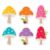 CTP Woodland Friends Mushrooms 3 Inch Designer Cut-Outs Classroom Accents (Creative Teaching Press 11162)