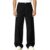 Ctreela Mens Wide Leg Twill Cargo Pants Work Casual Flat Front Trousers Loose Fit Washed Slacks Daily Comfort Straight Black