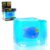 Cube Fidget Toy with Maltose Filling – Glow-in-The-Dark Unicorn Whale Inside, Squishy Sensory Toy, Stress Relief Toy for Halloween, Christmas & Birthday Gift