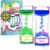 Cucue 2 Pack Liquid Motion Bubbler – Sensory Toys for School, Home, Office – Colorful Liquid Hourglass for Calming & Relaxing – Gifts for Kids & Adults -New Model 6.7×2.6in