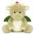 Cudhug Curly Dinosaur Stuffed Animal, Squishy Plush Toy Gift for Kids 9.8in