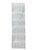 Cukux 24 Pocket Clear Over the Door Non Woven Closet Shoe Organizer Shelf – Arctic White