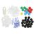 Culnflun Molecular Model Kit, Organic Chemistry Model Kit Carbon Atom Ball Set for Middle High School Teachers Classroom Teaching Student Experiment Practice