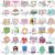 Cunno 36pcs Funny Surgical Tech Badge Reels Bulk Set, Cute Retractable Name ID Clip Holder for Surgical Technologist Week, Hospital Nurse Doctor Gifts