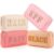 Cunno Preppy Makeup Bags Chenille Letter Stuff Bag Nylon Cosmetic Pouch Cases with Zipper for Women Travel Toiletry (Resort Colors,Classic,4 Pcs)