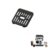 Cup Tray Dust Protective Cover Compatible with Ninja Luxe Cafe Mini ES301 ES351 Espresso Machine, Anti-Dust Anti-Scratch Drip Tray Lid for Long-Term Machine Storage