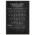 Cursive Alphabet Chart Poster Canvas Print Art Minimalist Aesthetic Wall Art Painting Pictures Wall Decor Exquisite Educational Art Print for Classroom Office Home Decor (12X18inch,Framed)