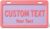 Custom 3D Printed Name Plate for Kids – Personalized PLA Tag 4×7 Inch with Raised Letters for Bike Wagon Ride-On Car Toy Car Bicycle