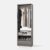 CustomClosets.com Floor-Mount 31.5″ Closet Tower in Slate Oak