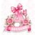 Custom Girly Flower Butterfly Name Sticker Personalized Text Monogram Floral Aesthetic Decal Waterproof Die Cut Vinyl Decal for Water Bottle Laptop Helmet Car Phone Tablet for Girl Boy Kid