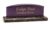 Customizable Office Desk Name Plate, Executive Desk Sign, Corporate Gift for Employees. (Midnight Aubergine)