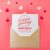 Customized Pre Inked Holiday Stamp Sparkling Cheer – Housewarming Gift