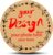 Custom Lables Round Kraft Paper Stickers, Decorative Labels with Floral Wreath Personalized with Texts, Logo, Thank You Labels for Business 100 Pack (Style 7)