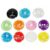 Custom Logo Round Gel Ice Pack, 100pcs MOQ Reusable Hot Cold Compress for Pain Relief