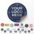 Custom Logo Stickers, Multi-Label Paper Sheets for Packaging (Rectangular)