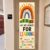 Custom Name Hungry for Learning Door Cover, Caterpillar Classroom Decor