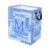 Custom Name Laundry Hamper with Handles, Personalized Laundry Basket with Name, Clothes Hamper Organizer for Nursery Bedroom Bathroom Laundry Room Dorm, Gift for Boys Girls Kids Men Women,Blue