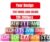 Custom Personalized Stickers – 50-1000 PCS Waterproof Vinyl Labels, Custom Logo, Text, Image & QR Code Stickers for Small Business Packaging, Product Labels, Wedding, Birthday & Party Favors