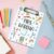 Custom Teacher Clipboard, Notebook Back to School Clipboard for Teacher