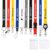 Custom Woven Lanyards Bulk with Lobster Clasp for ID Badges and Keys